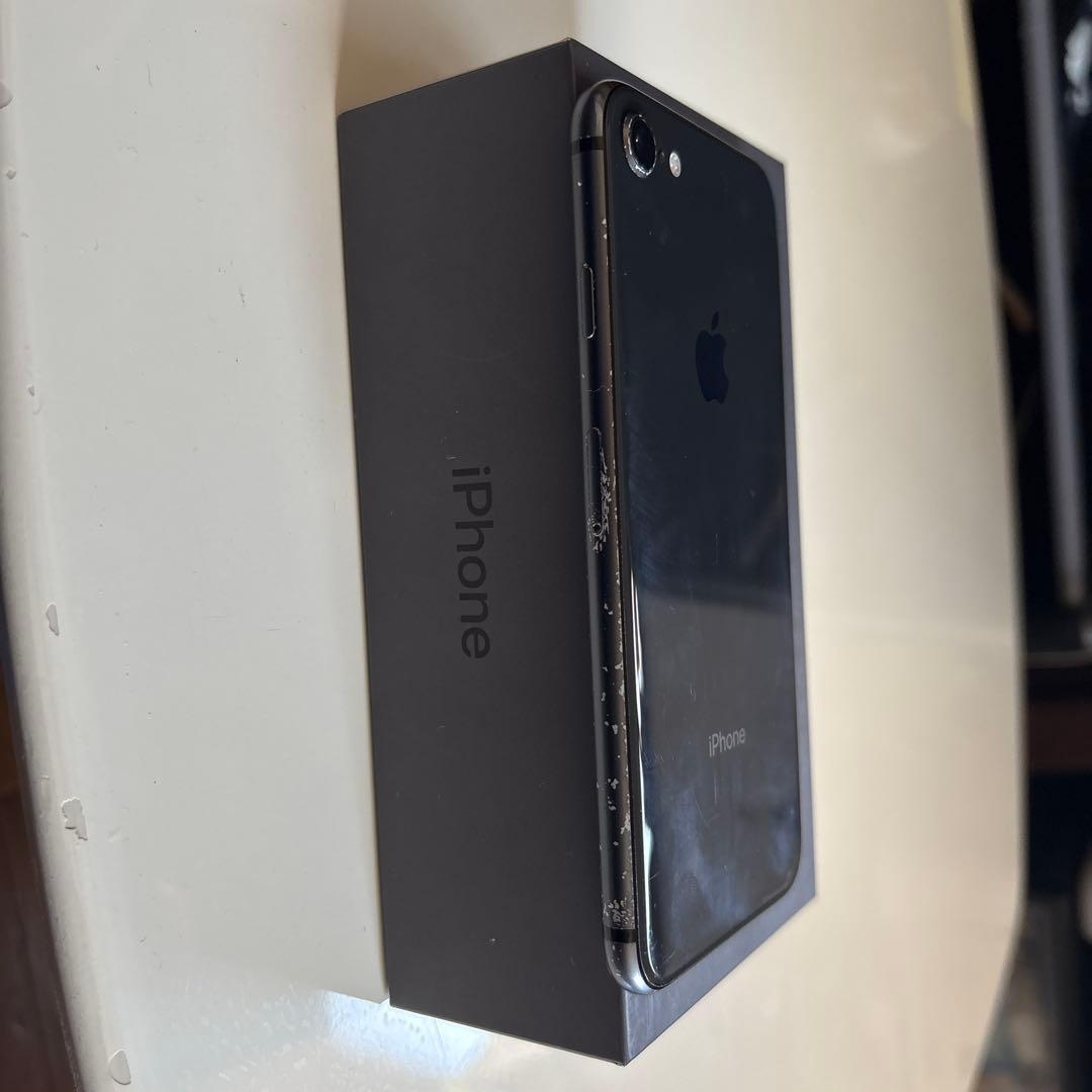 Apple iPhone 8 スペースグレー 本体 箱付き