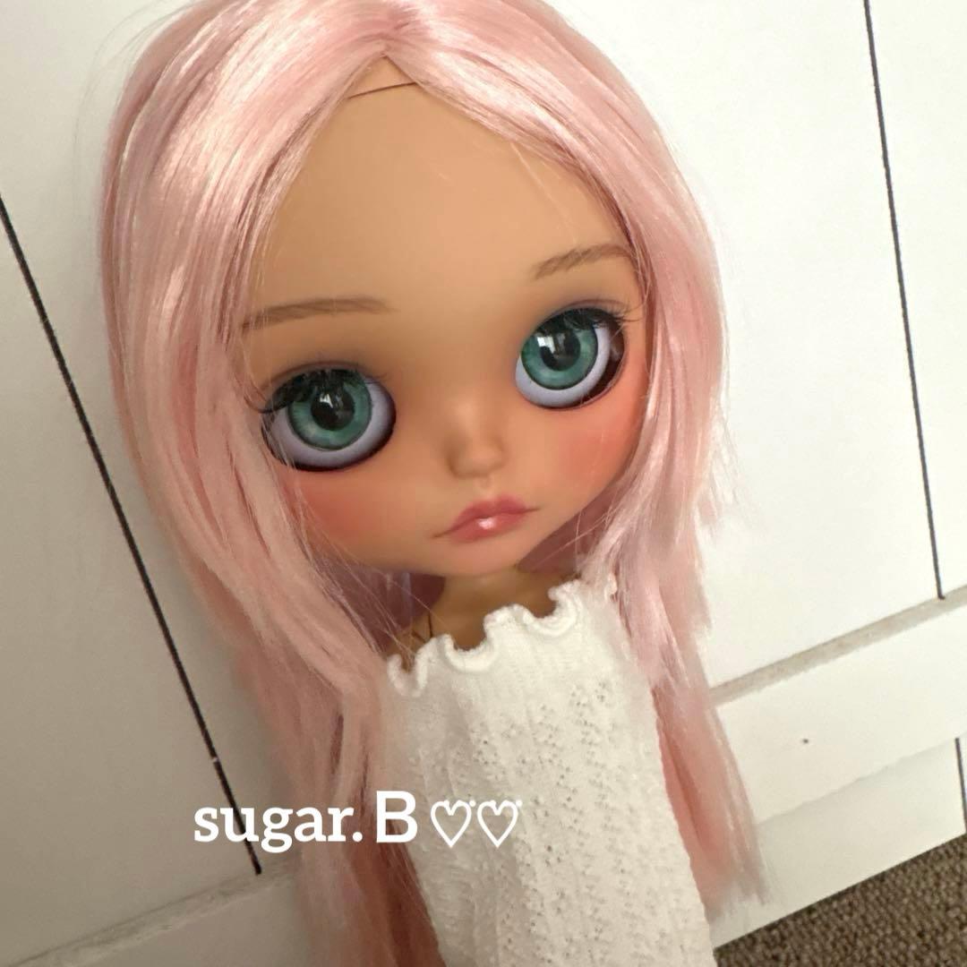 アイシードールカスタム❤︎ピンクシルバー❤︎タン❤︎