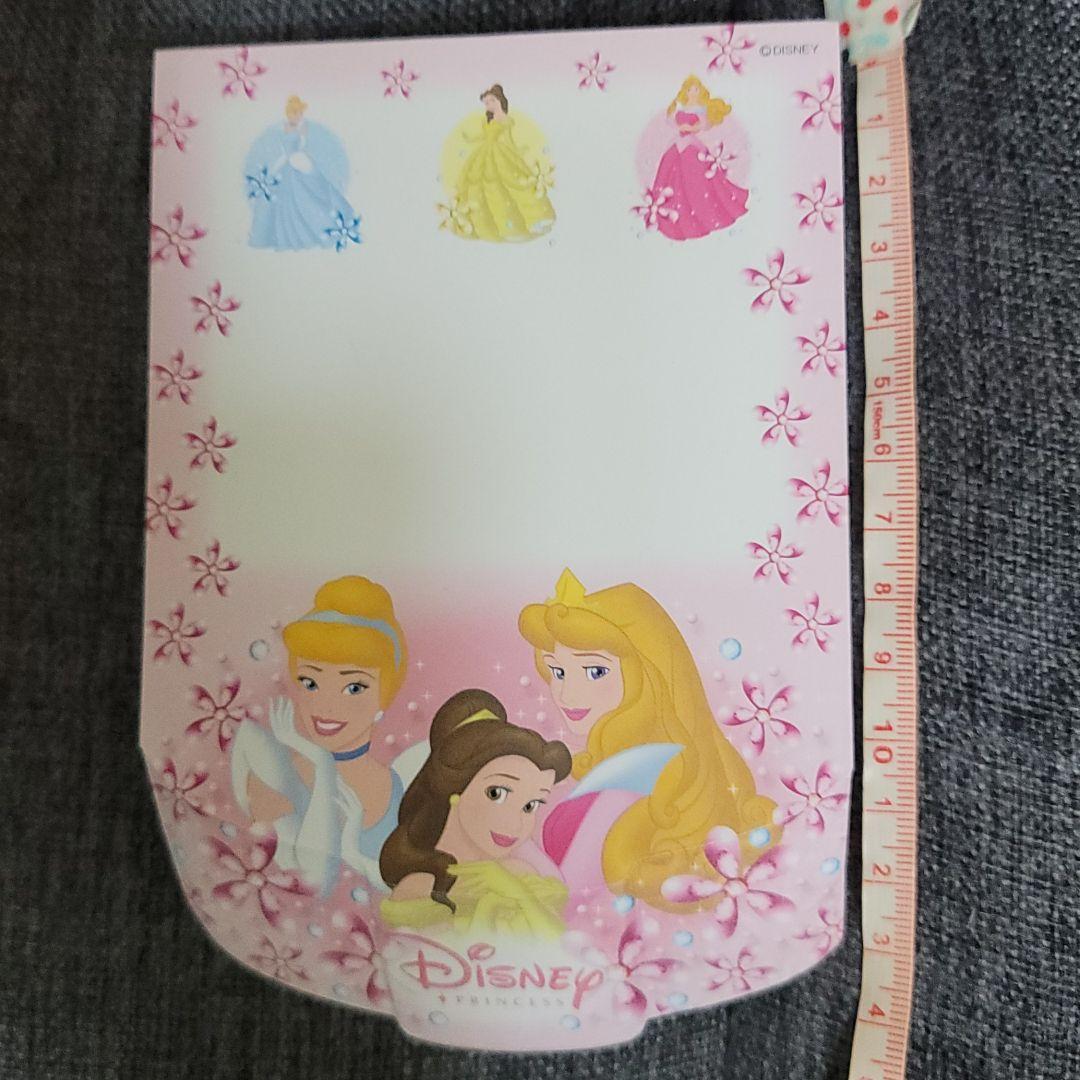ディズニー　プリンセス　ダイカットメモ　未使用　開封済み品