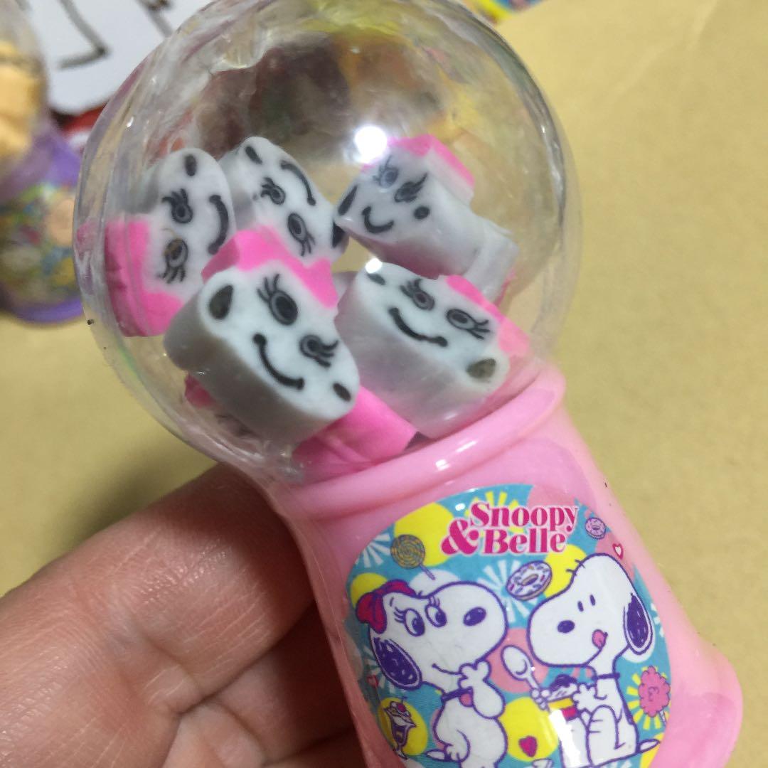 SNOOPY ガチャ消しゴム 1個280円