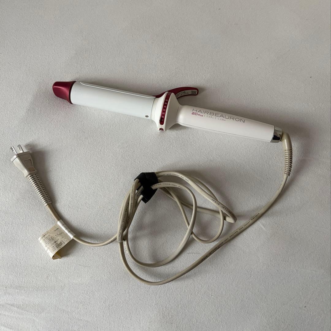 ヘアビューロン 34mm 2D plus カールヘアアイロン コテ