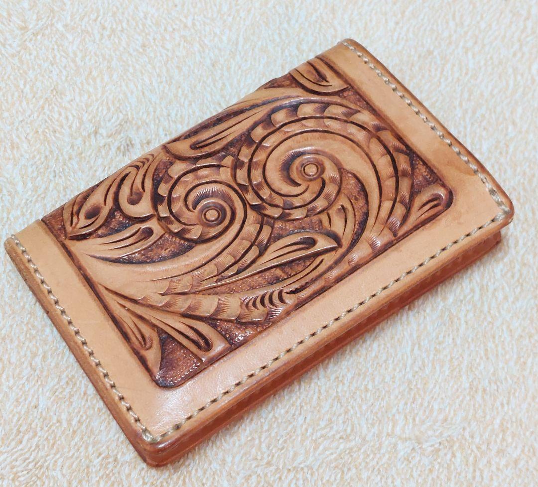 【美品】KC,sレザーカードケース（名刺いれ）