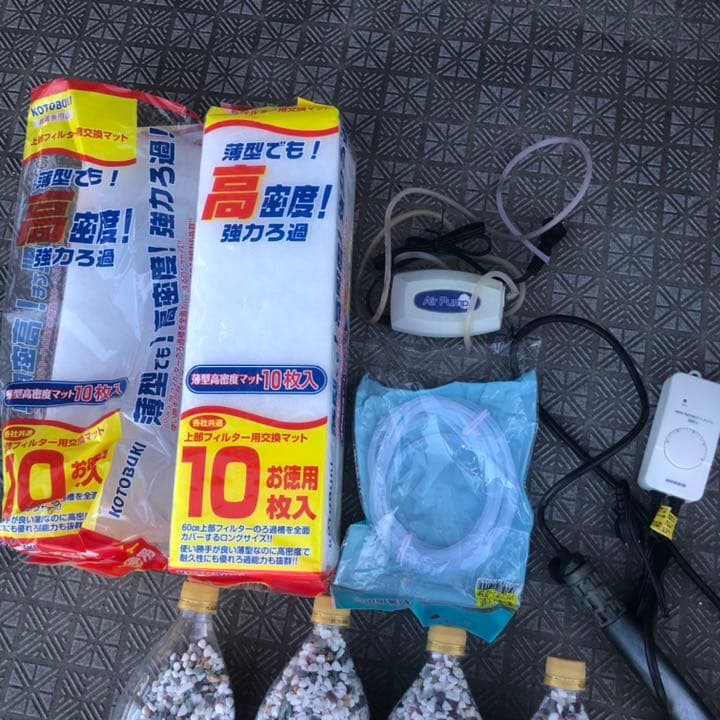 おまけ多数！熱帯魚水槽セット　60L NISSO ヒーター　LED フィルター