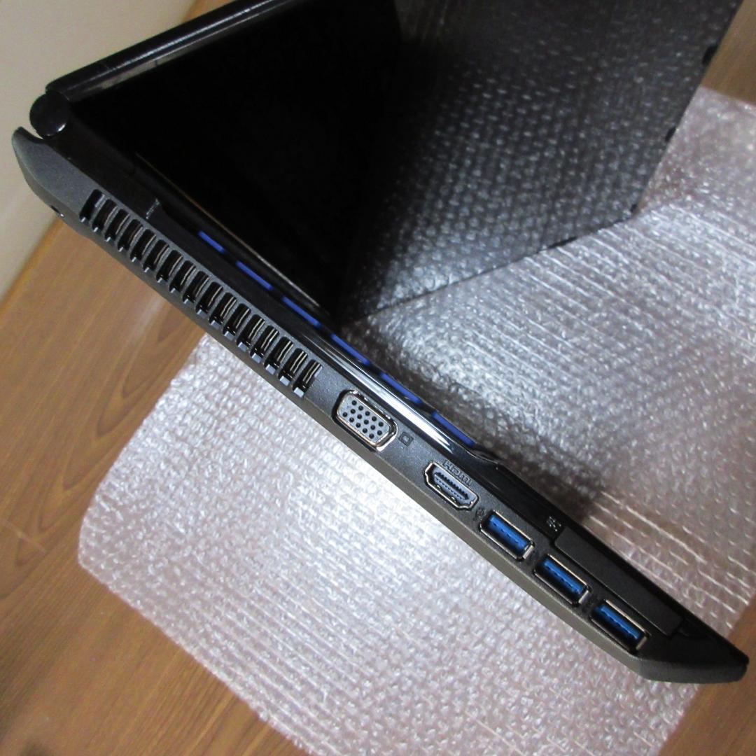 【美品】中古ノートパソコン　ライフブック　タッチパネル搭載　ACアダプタ付属