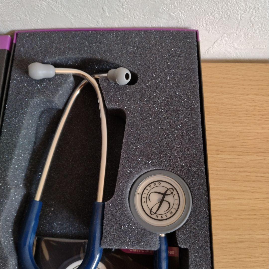 3M Littmann Classic III 聴診器　刻印なし　ネイビー