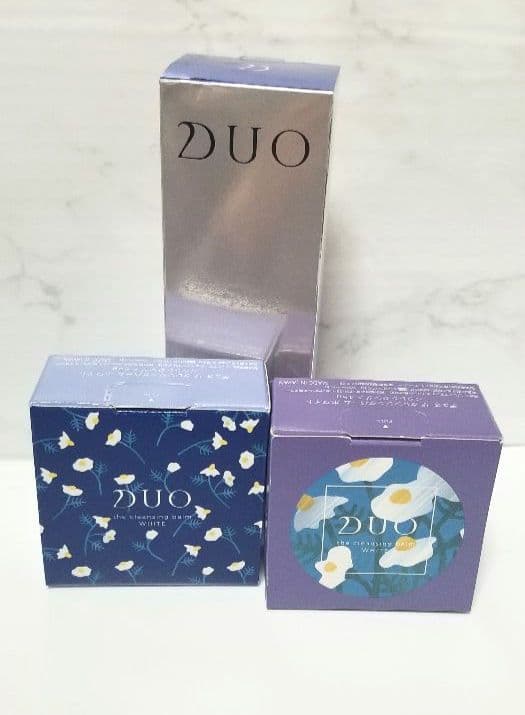 《DUO》ホワイト 3点セット