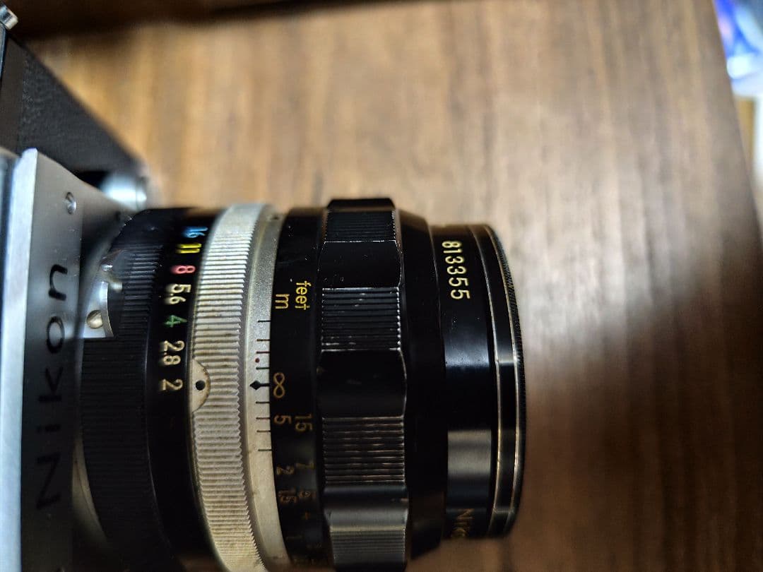 【初期】Nikon F　カメラ レンズ付き